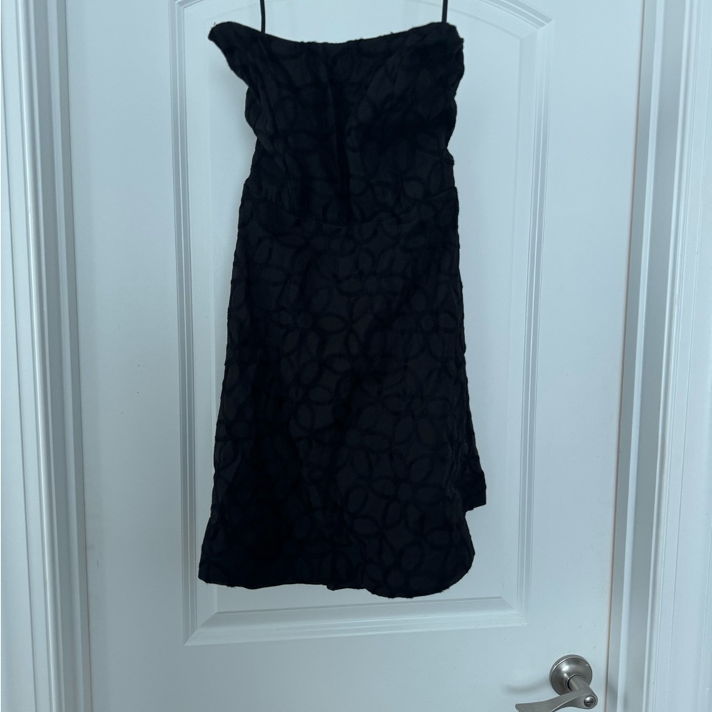 Hello Molly Black Strapless Dress